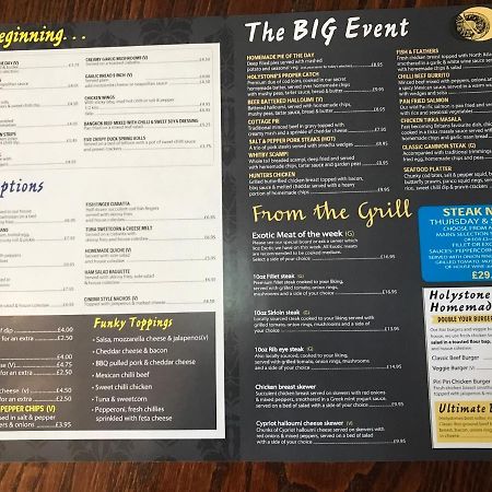 The Holystone Bar & Restaurant Hotell Forest Hall Exteriör bild